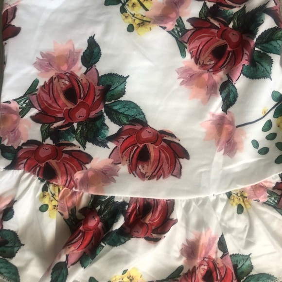 Handmade 2 piece floral toddler set - Picture 4 of 7